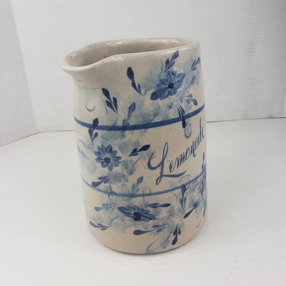 Vtg 1980 Stoneware "Lemonade" Pitcher Studio Pottery Artist Signed by CeCe Bode - Picture 13 of 16